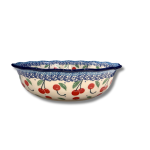 D78 Bunzlau Serveer Schaal golvende rand 2715X Ovale Schalen